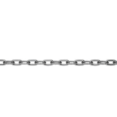 metal chain isolated on white