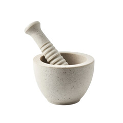 mortar and pestle isolated