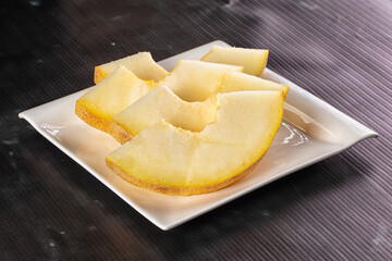 Fresh ripe sweet juicy melon