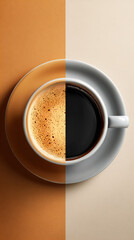 Fresh roasted coffee beans &mdash; caffeine energy concept