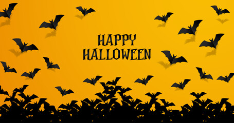 Happy halloween background