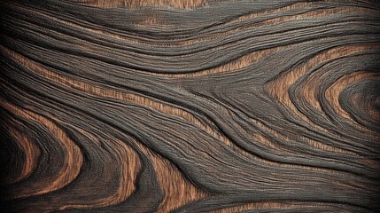 Obraz premium Unique Wooden Texture Highlighting Natural Grain Patterns and Rich Colors in a Close-Up View