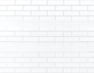 White brick wall background