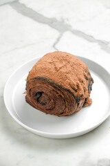 Chocolate Bun Pastry Danish