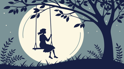 Serene Evening Scene with a Touch of Whimsy