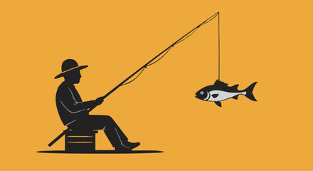 Fishing vector illustration, #27