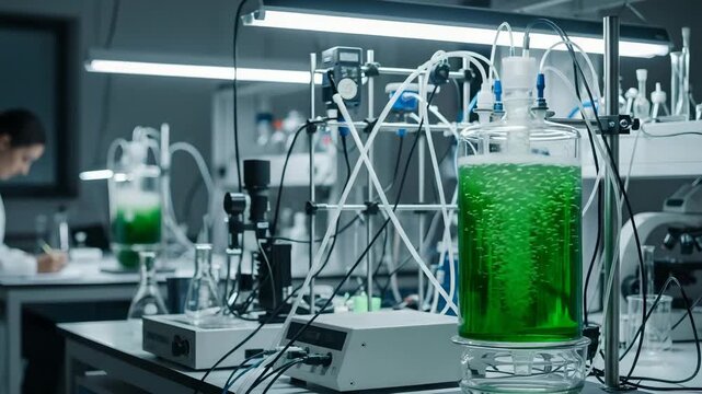 Cutting-Edge Biotechnology Experiment with Organic Green Culture