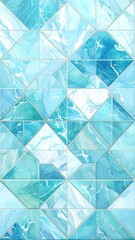 Abstract geometric marble pattern