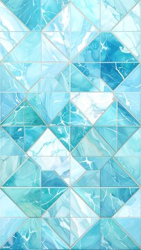 Abstract geometric marble pattern
