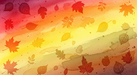 Enchanted autumn forest beautiful path.