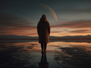 Tablet Displaying Colorful Pie Chart Analytics for Business Data Visualization and Dashboard Insights