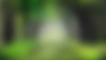 Abstract blurred background with shades of green