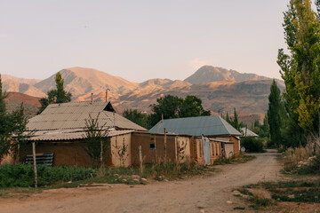 Kyzyl Oi Village, Kyrgyzstan - 25th august 2025