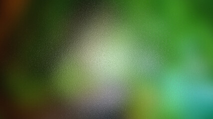 Abstract green background with frosted glass effect