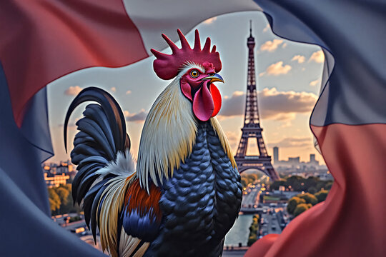 The gallic rooster is the unofficial national symbol of France