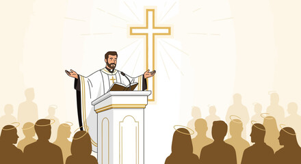 Theology and Preaching: An Illustrative Depiction of Religious Sermon and Community