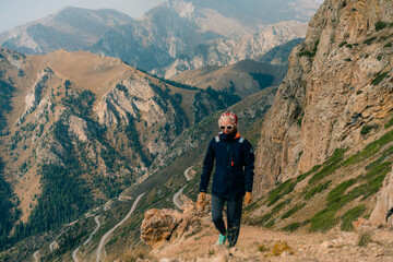Moldo-Ashuu pass district of Son-Kul Region in western Kyrgyzstan