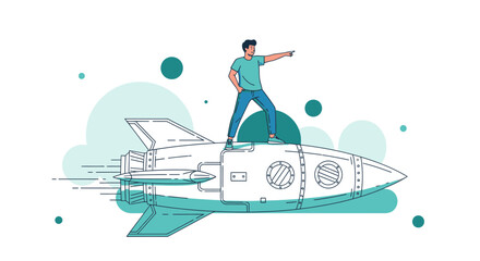 Visionary Leads The Way, Achieving Spacefaring Dreams With Bold Innovation And Adventure