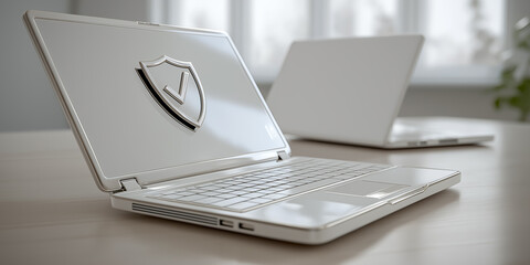 ビジネスを守るサイバーセキュリティの象徴イメージ