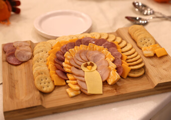turkey cheeseboard