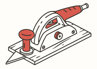 vector illustration of a stamp printed in a stamp