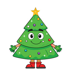 green christmas tree 