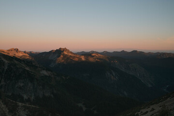 Obraz premium mountains mt rainier washington state