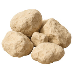 Obraz premium Natural Beige Desert Stone Cluster