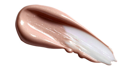 Cosmetic Swatch: A close-up view of a cosmetic swatch, showcasing a smooth, creamy texture and a subtle gradient of shades, perfect for highlighting and illustrating beauty concepts.