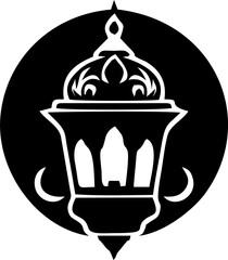 Beautiful Ramadan Candle with Soft Glow for Peaceful Spiritual Decoration