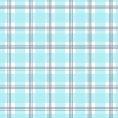 Grid gingham pattern seamless ilustration 