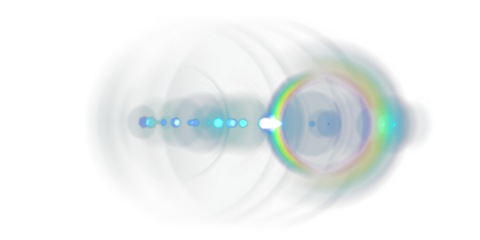 Quantum Prism Lens Flare Portal transpraent PNG