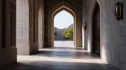 Fototapeta premium Beautiful Archway Setting