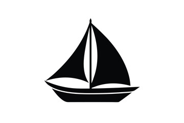 sail silhouette vector art