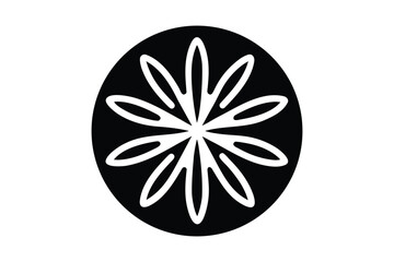 sand dollar silhouette vector art