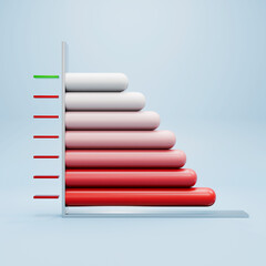Financial and Technical Data Analysis Graph Showing