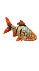Tiger Barb Fish Realistic Isolated PNG
