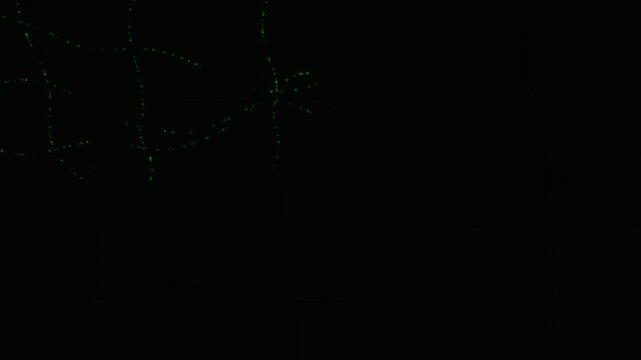 Digital Synaptic Data Stream: Matrix Code HTML Animation