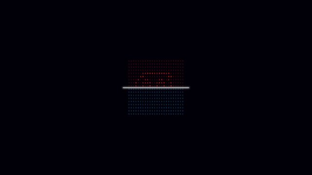 Binary Decryption Scan Revealing Hidden Skull Emoji