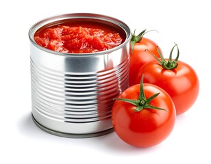 Canned Tomato Sauce and Fresh Tomatoes.