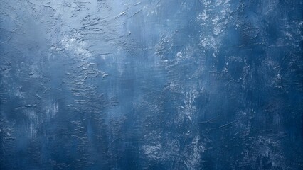 Abstract textured background with vertical brush strokes in shades of deep blue and cool gray