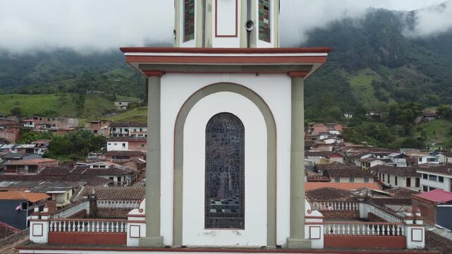 Tamesis, Antioquia, Colombia. July 22, 2025. Saint Anthony of Padua Parish, Catholic Church