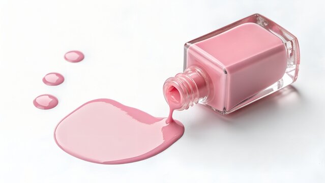 Spilled Nail Polish &ndash; Fashion Minimal Concept