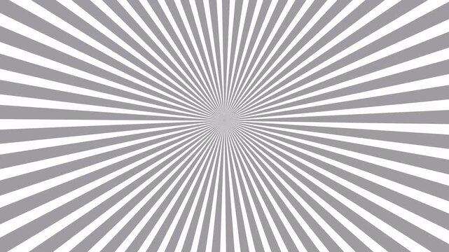 Abstract radial burst background with dynamic light rays spreading from the center. Perfect for motion graphics, video intros, energy effects, comic style design, poster backgrounds, and creative digi