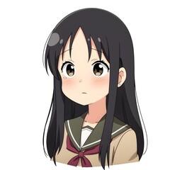 Middle school students 2D characters