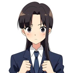 Middle school students 2D characters