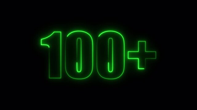 100+ neon green text animation, 100 plus neon text animation.