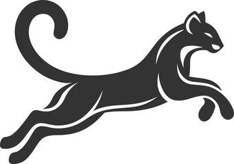 Fossa animal vector silhouette
