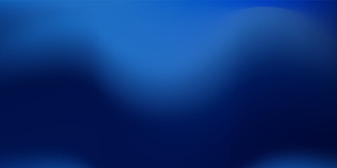 Gradient blue abstract background with a soft curve and smooth lighting.