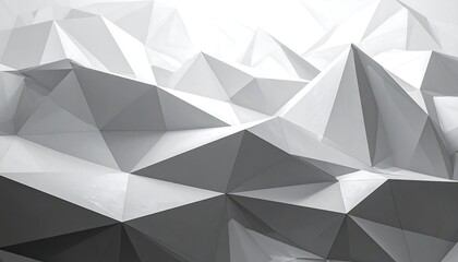 Abstract Polygonal low poly
